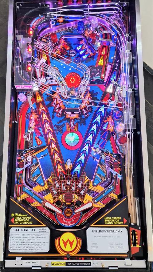 Tomcat F-14 - Williams / Pinball - flipperkast, Verzamelen, Automaten | Flipperkasten, Flipperkast, Williams, Ophalen