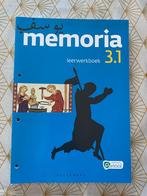 Memoria 3.1 leewerboek, Boeken, Schoolboeken, Ophalen, Bedrijfseconomie