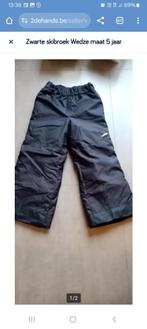 Zwarte skibroek Wedze 5 jaar decathlon, Broek, Gebruikt, Jongen of Meisje, Decathlon