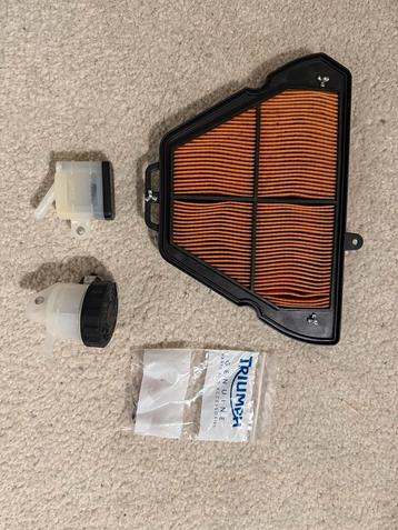 Lot restonderdelen Triumph Speed Triple 2010 beschikbaar voor biedingen