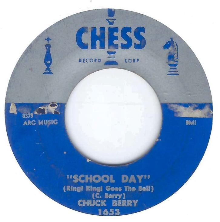 Chuck Berry "School day", Cd's en Dvd's, Vinyl Singles, Gebruikt, Single, Rock en Metal, 7 inch, Ophalen of Verzenden