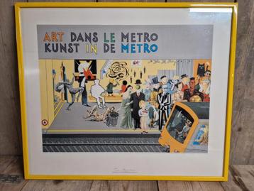 Poster Pouvez-vous prendre le métro  disponible aux enchères