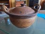 19de E aardewerk pot met deksel, Antiek en Kunst, Ophalen