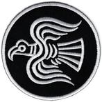 Odins Raven Viking stoffen opstrijk patch embleem, Collections, Autocollants, Envoi, Neuf