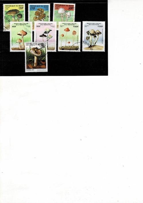 NATUUR PADDESTOELEN 121 POSTZEGELS GESTEMPELD - ZIE 18 SCANS, Postzegels en Munten, Postzegels | Thematische zegels, Gestempeld