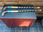 Antieke hockey sticks hout gestempeld en gesigneerd, Sport en Fitness, Hockey, Zo goed als nieuw, Ophalen