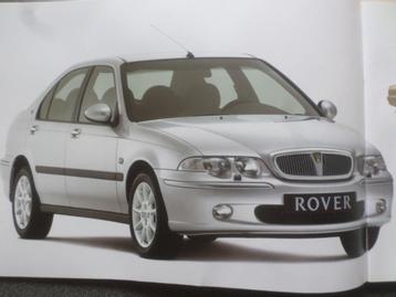 Rover 45 Forty Five Brochure beschikbaar voor biedingen