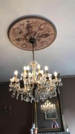 2 identieke lusters, Huis en Inrichting, Lampen | Kroonluchters, Ophalen of Verzenden, Zo goed als nieuw