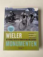 Wielermonumenten, het verhaal van de vijf grootste wielerkla, Livres, Livres de sport, Comme neuf, Course à pied et Cyclisme, Enlèvement ou Envoi