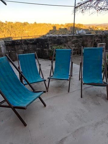 Vintage strandzetels  beschikbaar voor biedingen