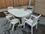 Witte tuinmeubelen., Tuin en Terras, Tuinmeubel-accessoires, Ophalen