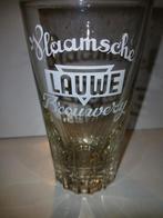 Oud glas Vlaamsche Brouwerij Lauwe, Verzamelen, Ophalen of Verzenden, Zo goed als nieuw