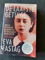 Boek De laatste getuige Eva Fastag, Pieter Serrien, Ophalen of Verzenden, Overige onderwerpen, Tweede Wereldoorlog