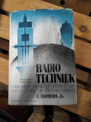 Boek radiotechniek, Roorda J. beschikbaar voor biedingen