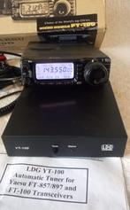 Yaesu FT-100D + tuner d'antenne LDG-YT100 + antenne PAC-12, Enlèvement, Utilisé, Émetteur et Récepteur