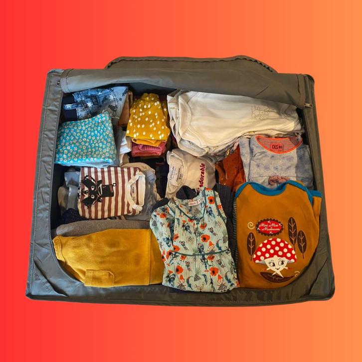 Pakket babykledij maat 50-62 (0-6 maanden), Kinderen en Baby's, Kinderkleding | Kinder-kledingpakketten, Gebruikt, Overige maten