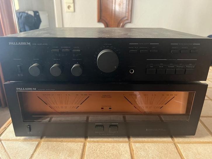 Hifi-versterker + voorversterker moet worden gerepareerd, Audio, Tv en Foto, Versterkers en Ontvangers, Gebruikt, Ophalen of Verzenden