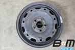 Originele 14 inch stalen velg VW Polo 9N / 9N3 6Q0601027H, Auto-onderdelen, Gebruikt