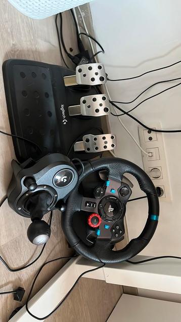 Logitech G29 + versnellingspook
