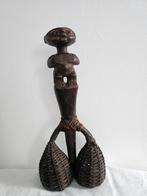Instruments de musique pygmée en bois du Cameroun, 38cm, Enlèvement ou Envoi