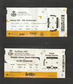 Union - KV Oostende : 2 tickets différents (2022), Collections, Articles de Sport & Football, Autres types, Utilisé, Enlèvement ou Envoi
