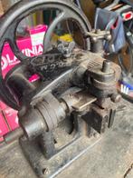 antieke leersnijder pers schoenmakers  machine leerbewerking, Ophalen
