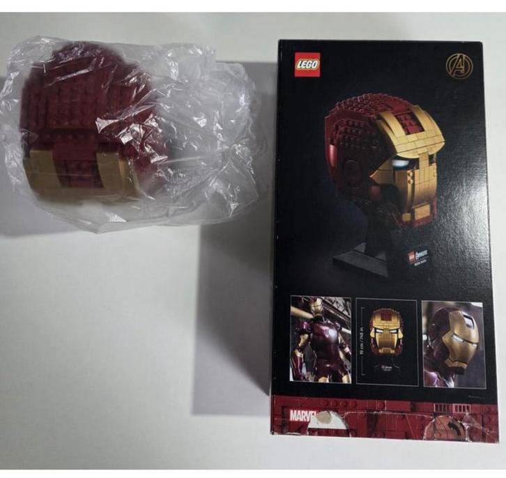 Lego IRON MAN, Kinderen en Baby's, Speelgoed | Duplo en Lego, Zo goed als nieuw, Lego, Complete set, Ophalen