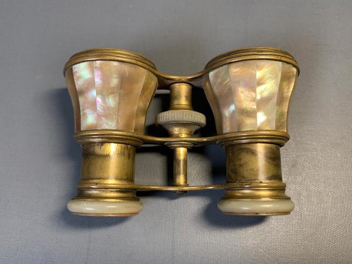 Antieke Toneelkijker New York Parelmoer rond 1900, Antiek en Kunst, Curiosa en Brocante, Ophalen of Verzenden