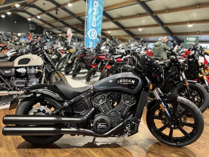 Indian Scout Rogue 1200cc Gray, Motoren, Motoren | Overige merken, Bedrijf, Chopper, meer dan 35 kW, Ophalen