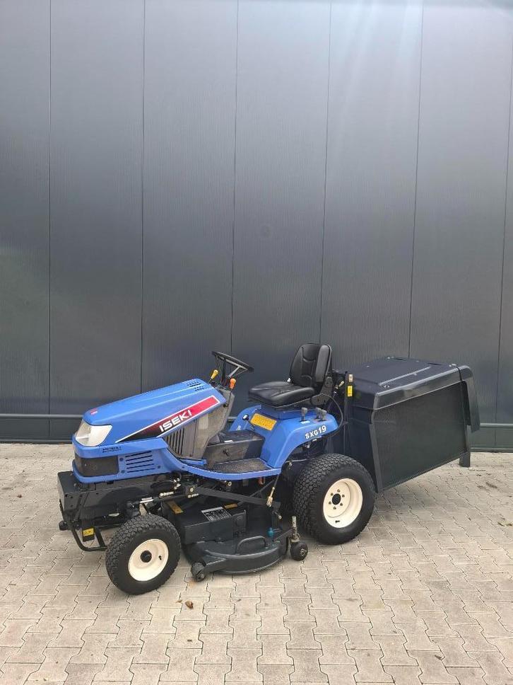 Gebruikte Iseki SXG19 diesel zitmaaier 3 cilinder diesel, Tuin en Terras, Zitmaaiers, Gebruikt, 120 cm of meer, Elektrische starter