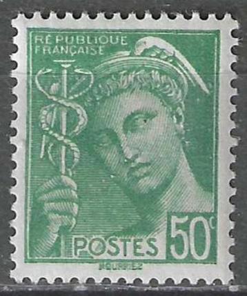 Frankrijk 1938/1941 - Yvert 414B - Mercure 50 c. (PF) beschikbaar voor biedingen