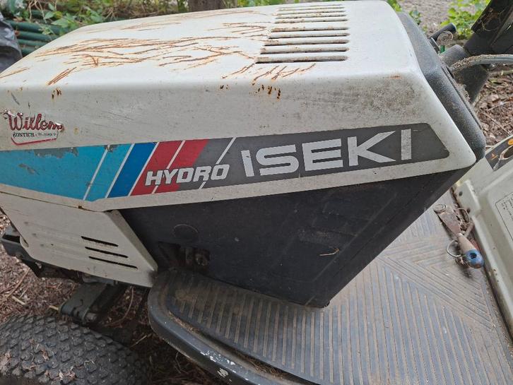 zitmaaier iseki, Tuin en Terras, Zitmaaiers, Gebruikt, 90 tot 120 cm, Elektrische starter, Ophalen