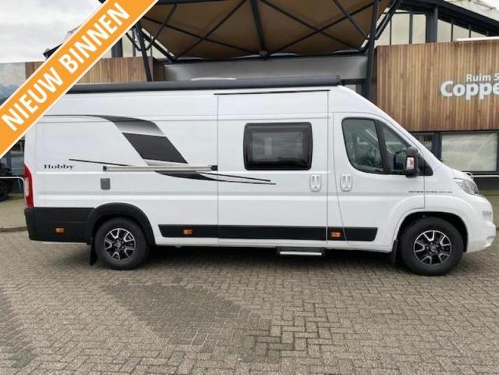Hobby Vantana K65 ET 2022 COMPLEET + COMPACT, Caravans en Kamperen, Mobilhomes, Bedrijf, tot en met 2, Buscamper of Camperbus