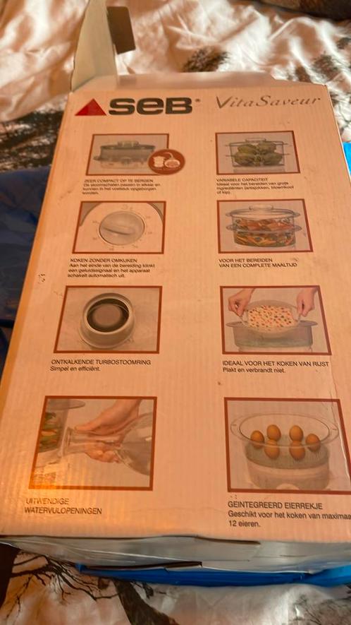 Stoomkoker Seb (vita Saveur) nooit gebruikt, Elektronische apparatuur, Overige elektronische apparatuur, Nieuw, Ophalen of Verzenden