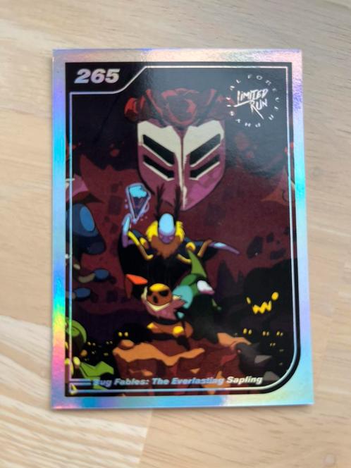 LRG Kaart Nr. 265 - Bug Fables - Everlasting Sapling, Games en Spelcomputers, Games | Nintendo Switch, Zo goed als nieuw, Ophalen of Verzenden