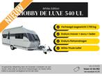 Hobby De Luxe 540 UL White Edition Actiepakket, Caravans en Kamperen, Rondzit, Hobby, Bedrijf, 6 tot 7 meter