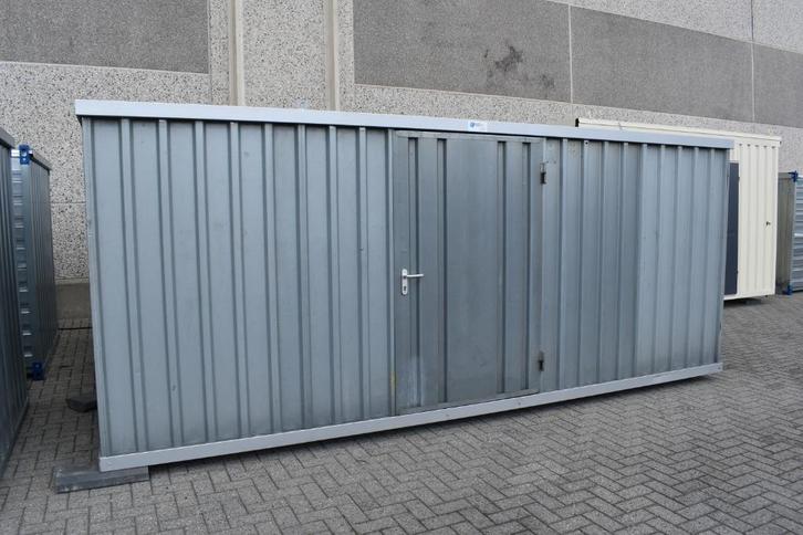 2x Materiaalcontainer Bossy 5x2,20m DL, Doe-het-zelf en Bouw, Bouwketen en Schaftketen, Ophalen
