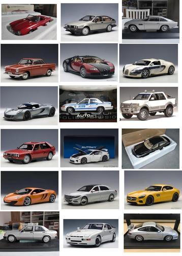 1:18 Autoart CMC Exoto BBR Hotwheels Elite beschikbaar voor biedingen