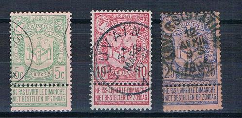 Estampillé COB 68/70, Timbres & Monnaies, Timbres | Europe | Belgique, Affranchi, Autre, Autre, Enlèvement ou Envoi