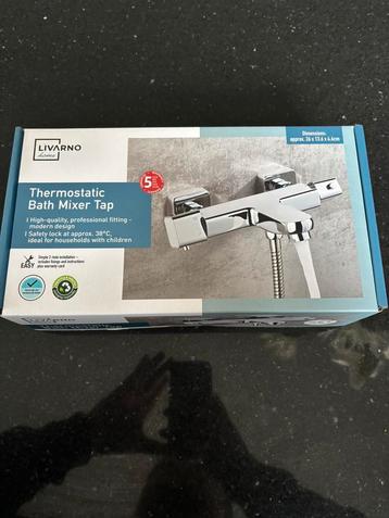 LIVARNO  home  Thermostatic Bath  Mixer  Tap nieuw in doos beschikbaar voor biedingen