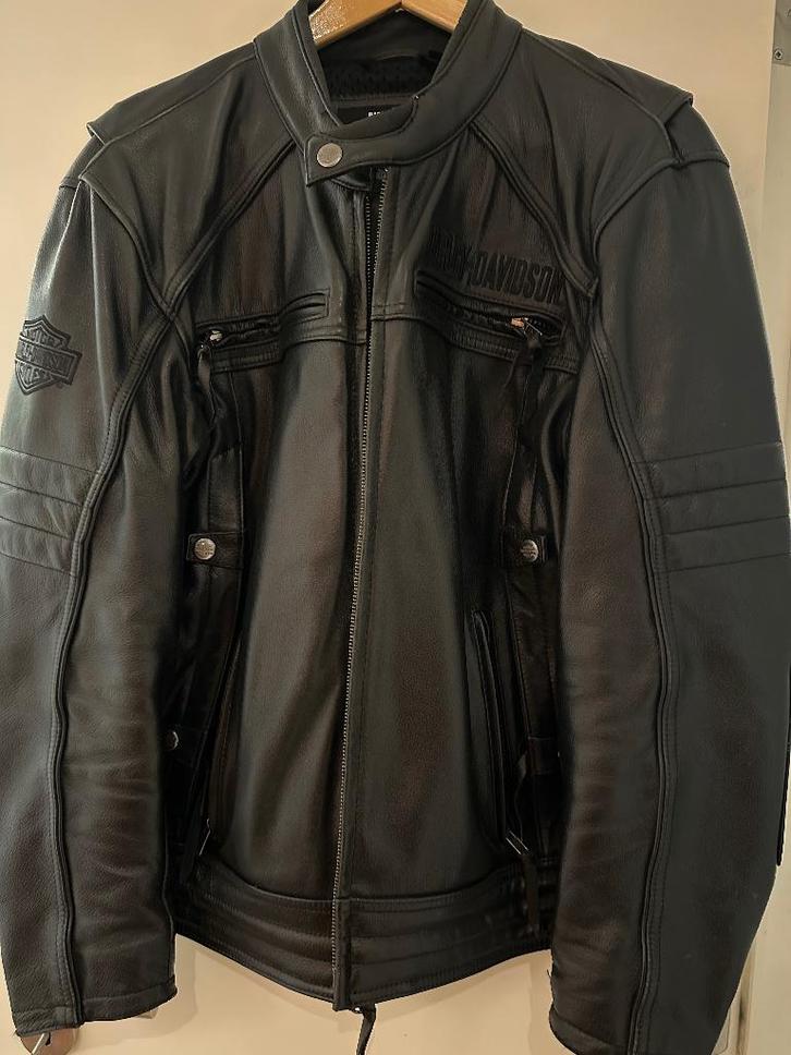 Harley Davidson leren jack, Motoren, Kleding | Motorkleding, Jas | leer, Dames, Heren, Nieuw zonder kaartje, Ophalen of Verzenden