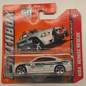 MATCHBOX 60yrs THAILAND* DODGE CHARGER PURSUIT*MIB* beschikbaar voor biedingen