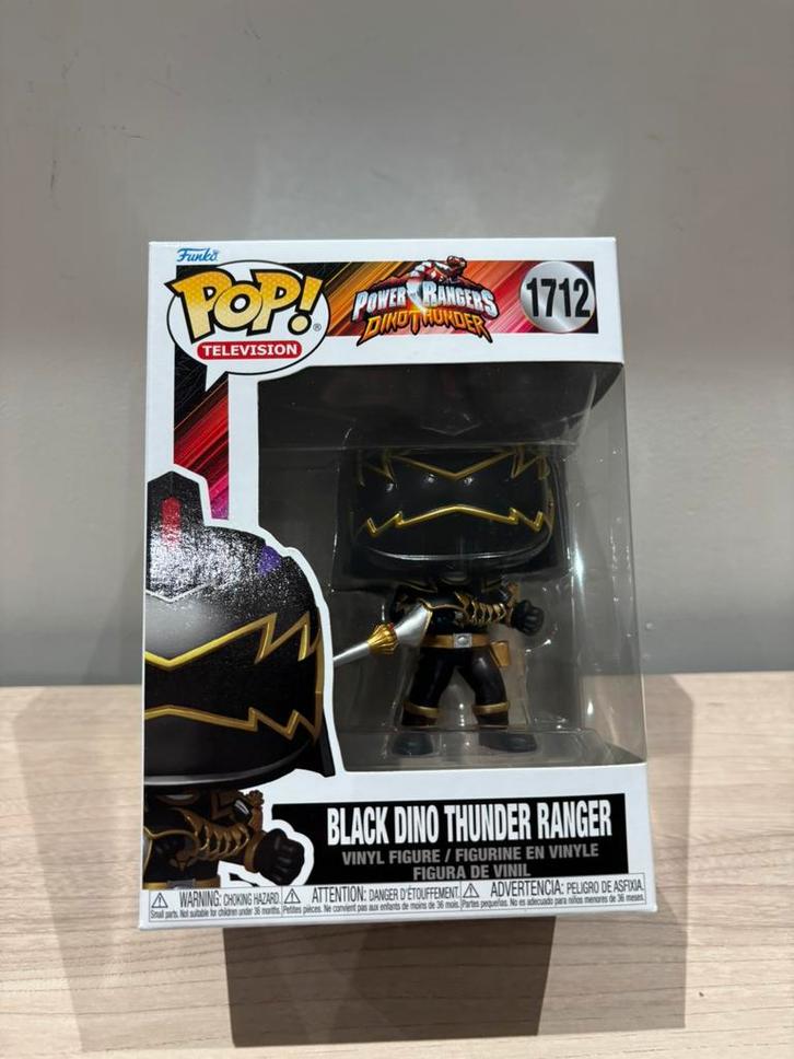 Black Dino Thunder Ranger 1712 Funko Pop! Power rangers, Verzamelen, Poppetjes en Figuurtjes, Ophalen of Verzenden
