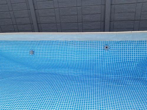 Intex zwembad met veel toebehoren, Tuin en Terras, Zwembaden, Zo goed als nieuw, Opzetzwembad, 80 tot 120 cm, 400 cm of meer, Minder dan 200 cm