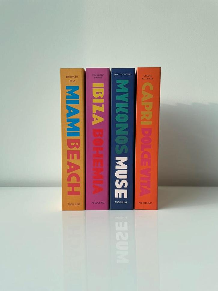 Assouline Imitation Books NIEUW Mykonos Capri Ibiza Miami, Boeken, Kunst en Cultuur | Fotografie en Design, Nieuw, Overige onderwerpen