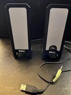 DELL A225 Speakers - USB power, Utilisé, Canal audio 2, Enlèvement ou Envoi, Dell