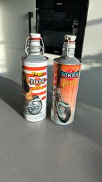 Biker Beer (oude lege aluminium flessen, Ophalen of Verzenden