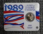 2 euro Coincard Slowakije 2009 20e verjaardag van het begin, Postzegels en Munten, Munten | Europa | Euromunten, 2 euro, Setje