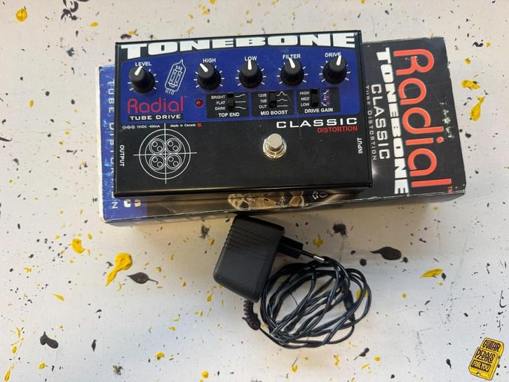 Transmission par tube Radial Tonebone Classic, Musique & Instruments, Effets, Utilisé, Distortion, Overdrive ou Fuzz, Enlèvement ou Envoi