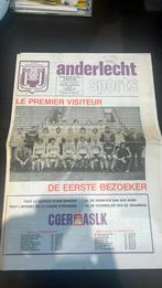 Anderlecht sport 1 van 79 Lokeren poster Anderlecht, Verzamelen, Sportartikelen en Voetbal, Verzenden
